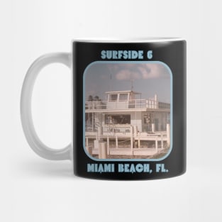 Retro Photo Surfside 6 Miami Beach Mug